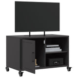 TV Cabinet Black 68x39x43.5 cm Steel 846668