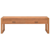 TV Cabinet 140x40x45 cm Teak Wood 325273