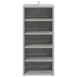 Shoe Cabinets 2 pcs Concrete Grey 31.5x35x70 cm Engineered Wood 808990
