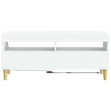 LED TV Cabinet White Engineered Wood 897205