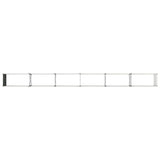 Raised Garden Bed Ivory 480 x 40 x 55 cm cold-rolled steel 8006293