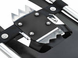 3 in 1 Snowshoes Silver and Black 63 x 21 cm Aluminum and HDPE 42021425