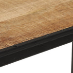 ZNTS Bar Table 110x55x107 cm Solid Rough Wood Mango 358938