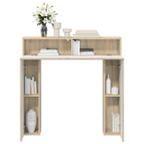 Fireplace Surround Sonoma Oak 102 x 18 x 100.5 cm 8006608