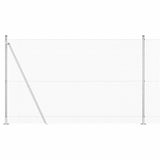 Welded Wire Fence with Concrete Base 10 x 1.6 m 3352297