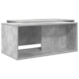 Coffee Table Set 2 pcs Concrete Grey Engineered Wood 8000263
