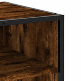 TV Cabinet Smoked Oak 180x40x46 cm Engineered Wood 3300807