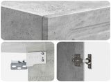 Wall-Mounted Cabinet Concrete Grey 33 x 34.5 x 90 cm 899268