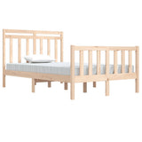Bed Frame without Mattress 120x190 cm Small Double Solid Wood 3105350