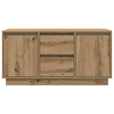 TV Cabinet with LED Lights Artisan Oak 100x41x50 cm 861417