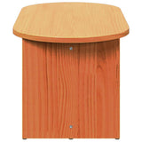Coffee Table Wax Brown 80 x 39.5 x 35 cm Solid Pine wood 873543