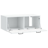 Wall-Mounted TV Cabinet White 78.5 x 41 x 30 cm Engineered Wood 899365