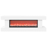 Electric Fireplace White 150 x 30 x 50 cm Engineered wood 8020784