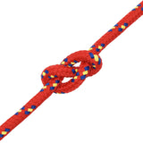 Multipurpose Utility Rope 14 mm 100 m Red PP 1275 kg Max Load 3473096