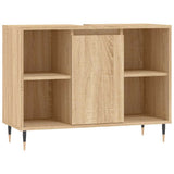 Bathroom Cabinet Sonoma Oak 80x33x60 cm Engineered Wood 831623