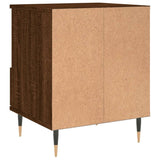 Bedside Cabinets 2 pcs Brown Oak 40x35x50 cm Engineered Wood 830619