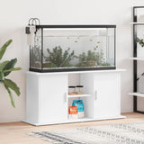 Aquarium Stand White 121x41x58 cm Engineered Wood 833615