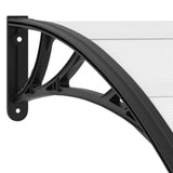 141758 Door Canopy 120x100 cm PC