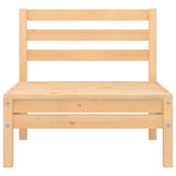 6 Piece Garden Lounge Set Solid Pinewood 3082537