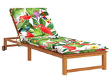 Sunlounger Cushion GEMERT 100% Polyester Multicolour 947387