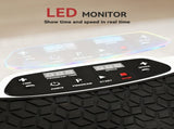 Vibration Plate, with Adjustable/Removable Handle, Preset Modes, 50 Speeds T3398P425048