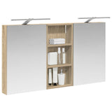 Bathroom Cabinet Set 3 pcs 110 x 10.5 x 60.5 cm Engineered wood 3403722