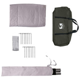Tipi Tent Water-Resistant 3-Person Army Green 42042209