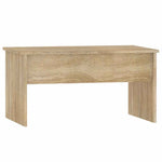 Coffee Table Sonoma Oak 80x50.5x41.5 cm Engineered Wood 809641