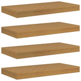 Wall Shelf 4 pcs Beige 50 x 23.5 x 3.8 cm Engineered Wood 42019988