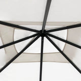 Gazebo with Post Covers 3x3x2.6 m Cream 160 g/m 313605