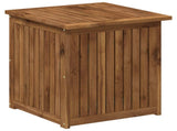 Garden Storage Box LAREN Solid Acacia Wood 48.5 x 49 x 53.5 cm 901394