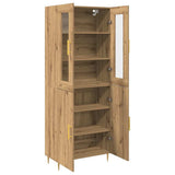 Highboard 2 pcs Artisan Oak Engineered Wood 3334347