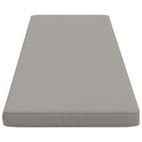 2-Piece Bench Cushions VUGHT 2 pcs 100% Polyester Grey 952251