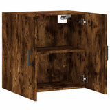 Wall Cabinet Smoked Oak 60x31x60 cm Engineered Wood 829969