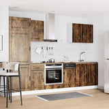 7 Piece Kitchen Cabinet Set Porto Smoked Oak Engineered Wood 3314786
