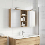 Bathroom Cabinet Set 3 pcs 116 x 16 x 62.5 cm Engineered wood 3403823