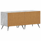 TV Cabinet Concrete Grey Engineered Wood 897558