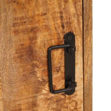 Bedside Table Brown 35 x 33 x 48 cm Solid Mango Wood 4016724