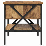 Bedside Cabinet with Drawer 2 pcs Old wood 40 x 42 x 45 cm 871223