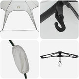 Instant Tent 4-Person Quick-Release Grey 260 x 260 x 197 cm 42008404