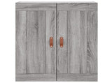 Highboard Grey Sonoma 69.5x34x180 cm Engineered Wood 3199727
