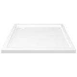 148907 Square ABS Shower Base Tray White 80x80 cm