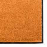 Doormat Other Orange and Black 120 x 250 cm Polyamide and PVC 4100745