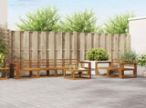 Outdoor Sofa Set 7 pcs Natural 3366047