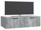 Wall-Mounted TV Cabinet Grey Sonoma 78.5 x 41 x 30 cm 898691