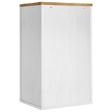 Bathroom Wall Cabinet with Shelf FLORO White 35 x 30 x 60 cm 42011236