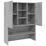 Washing Machine Cabinet Grey Sonoma 70.5x25.5x90 cm 815946