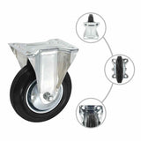 16 pcs Fixed Casters 160 mm 277983