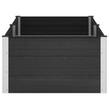 Garden Raised Bed Black 200 x 100 x 54 cm 42038986
