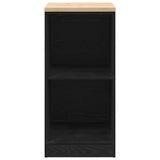 Garage Storage Cabinet Black 40x51x85 cm Solid Wood Pine 860536